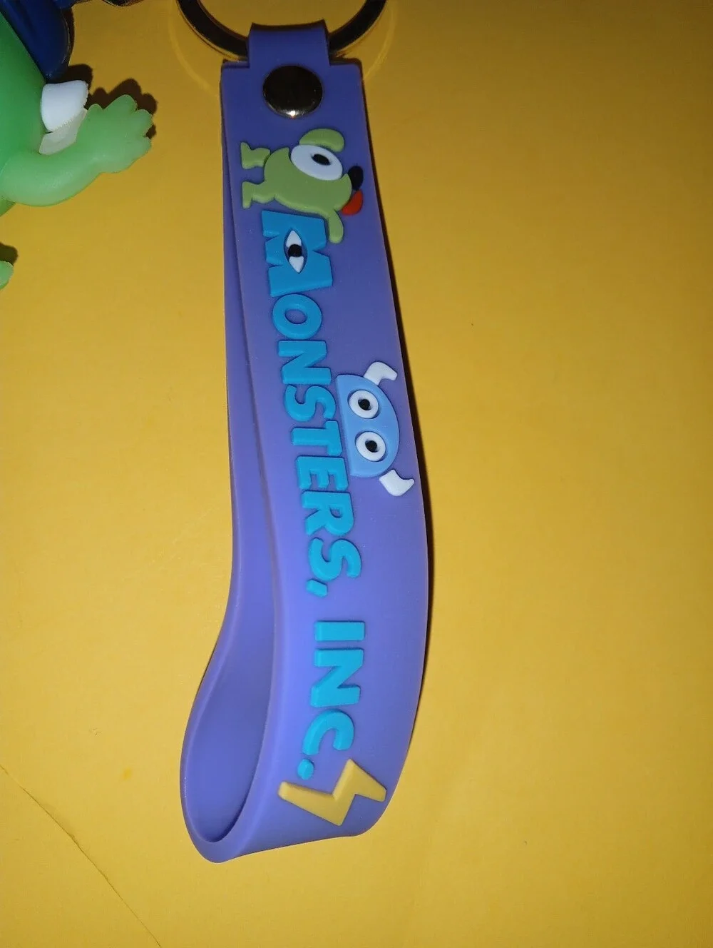 Mike Wazowski Keychain - Disney Inspired Green Spherical Cyclops,  Monster's Inc